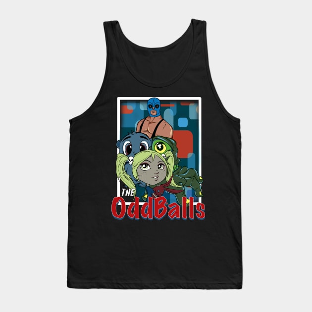 The Oddballs Tank Top by Dark Planet Tees